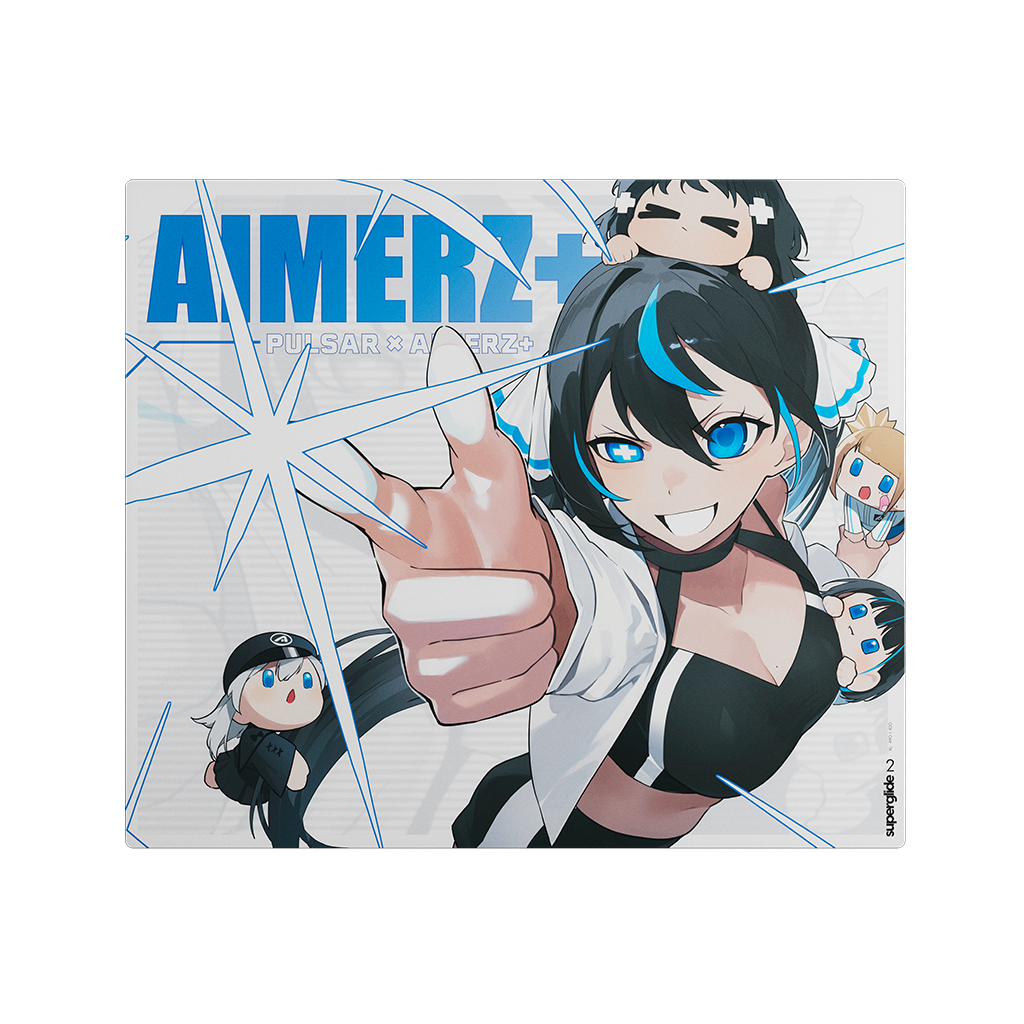 Aimerz Yui Edition] Superglide Glass Mousepad v2 XL – Pulsar