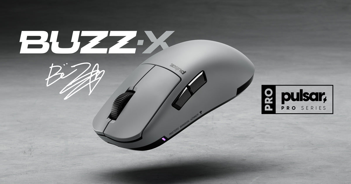 Pro Series] BUZZ-X Medium Gaming Mouse – Pulsar Gaming Gears US
