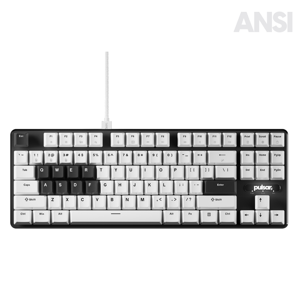 PCMK 2 HE TKL US ANSI配列 ANSI] PCMK 2 HE TKL Hall Effect Magnetic Gaming Keyboard – Pulsar