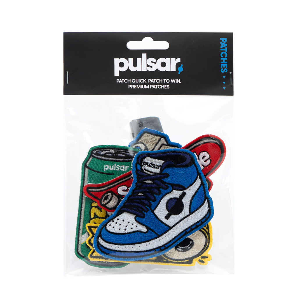 Pulsar Embroidered Patch Set