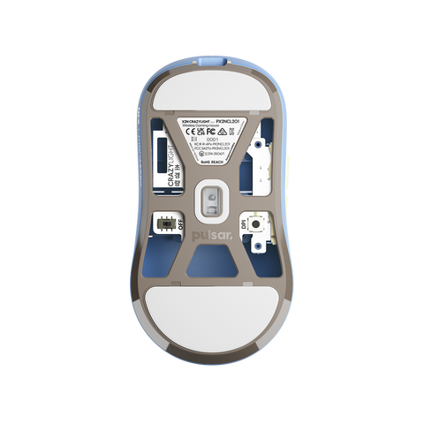 X2N CrazyLight Medium Gaming Mouse