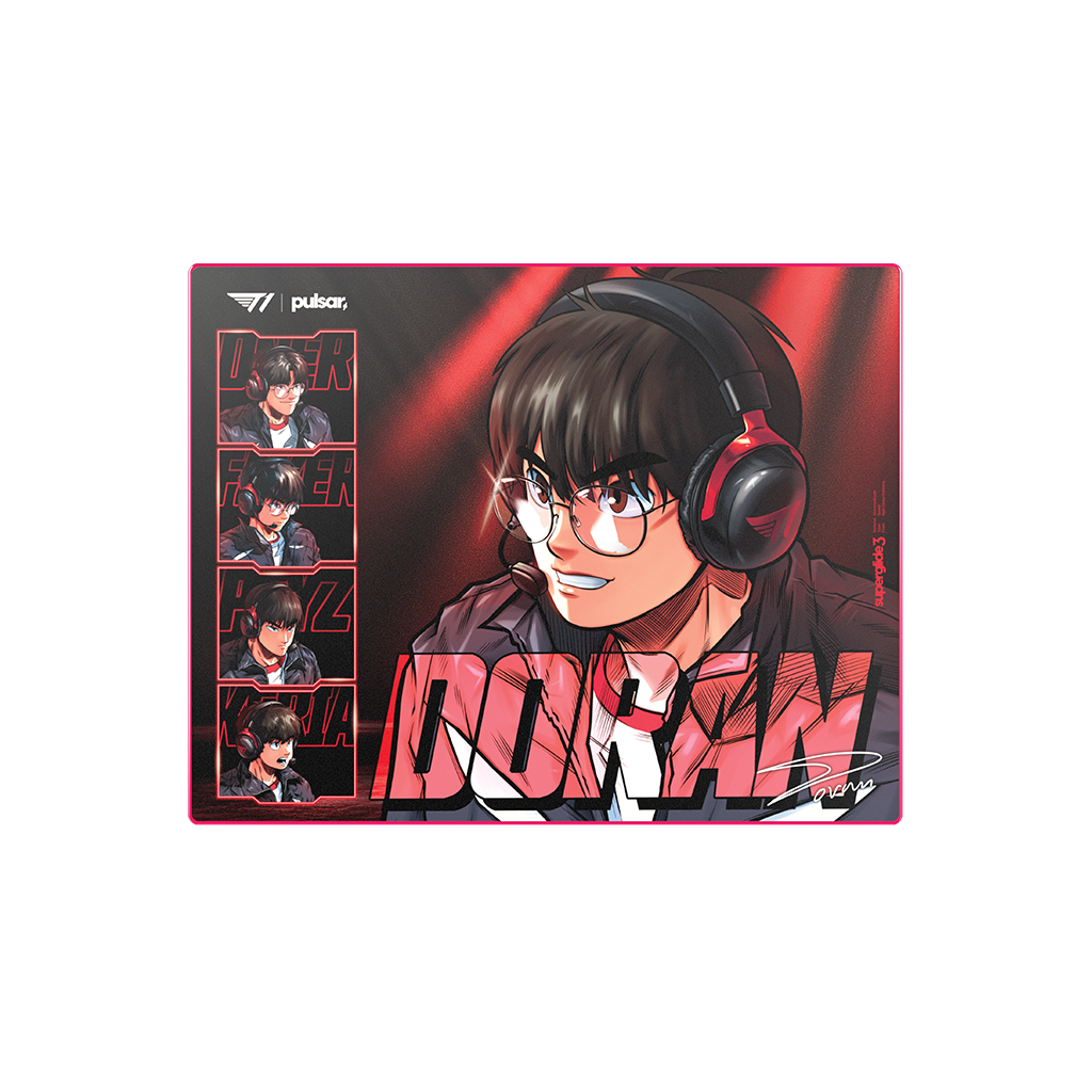 Superglide3 Glass Mouse Pad T1 Edition IN THE GAME DORAN