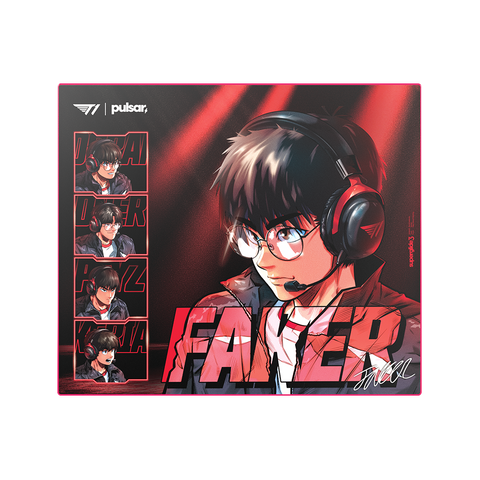 Superglide3 Glass Mouse Pad T1 Edition IN THE GAME FAKER