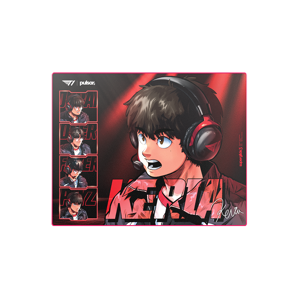 Superglide3 Glass Mouse Pad T1 Edition IN THE GAME KERIA