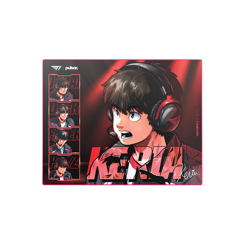 Superglide3 Glass Mouse Pad T1 Edition IN THE GAME KERIA