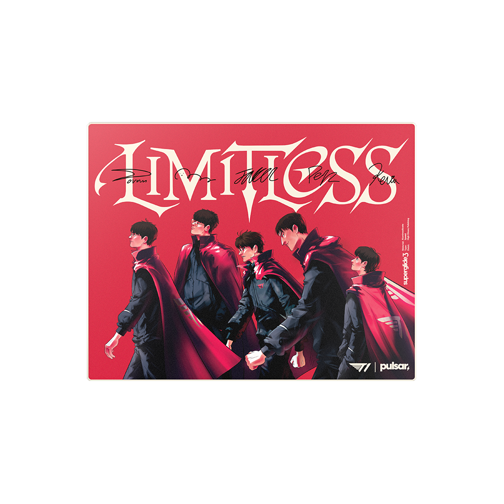 Superglide3 Glass Mouse Pad T1 Edition LIMITLESS