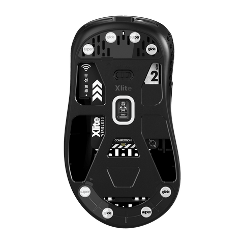 Superglide 6mm dot glass mouse skates