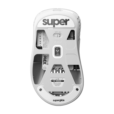 Superglide 2 for Xlite Series - Pulsar Gaming Gears Xlite V3 / Xlite V3 eS / Xlite V2 / Xlite V2 / Xlite Wireless / Xlite Wired