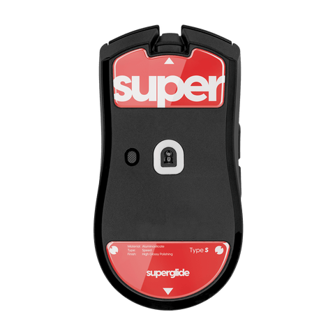 Superglide  (Type-A) for Razer Viper V3 Pro Pulsar Gaming Gears Red Speed