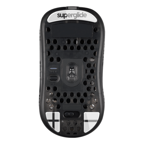 Superglide Glass Mouse Skates for Xtrfy MZ1 Wireless Gaming Mouse