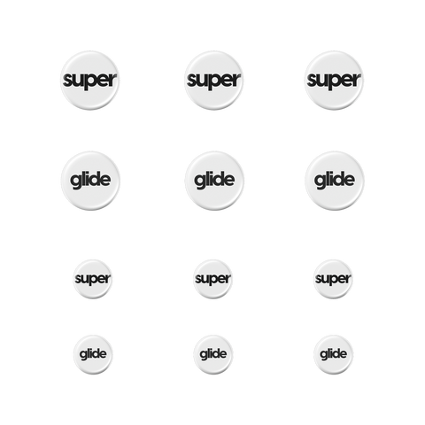 Superglide Skate Feet Mouse skate Fee Universal Dot 12ea Type-C Control controllable speed