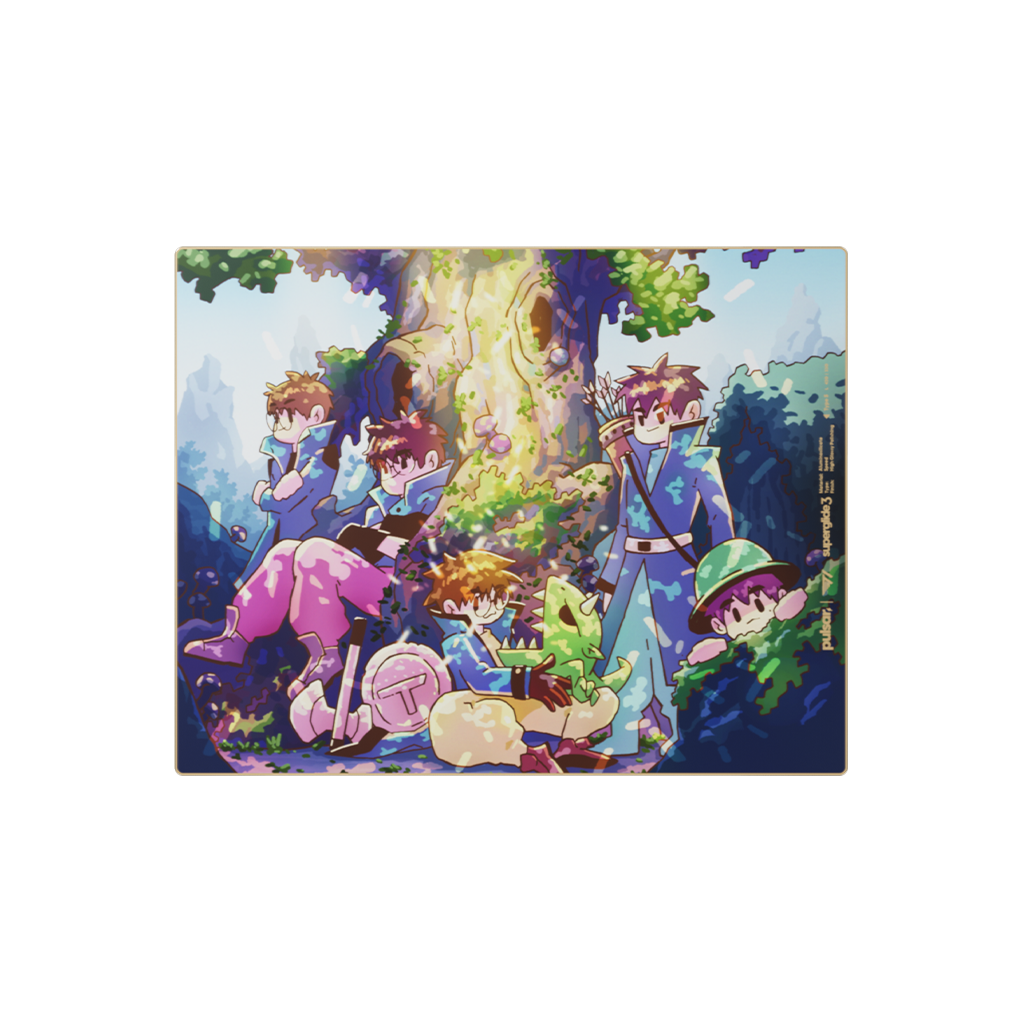 Superglide3 Glass Mouse Pad T1 Edition Forest of Dreams