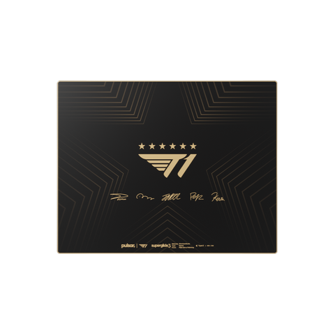 Superglide3 Glass Mouse Pad T1 Edition Golden Ascent
